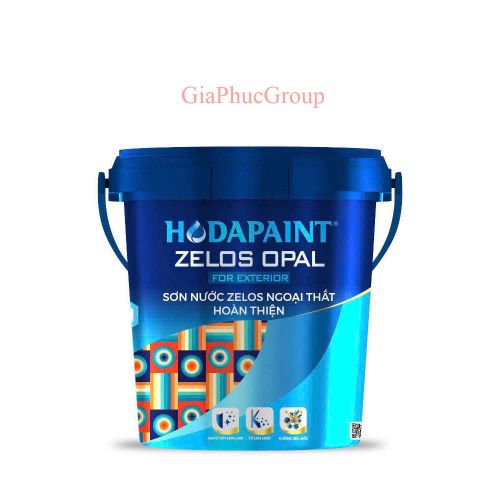 Sơn ngoại thất mờ láng mịn opal